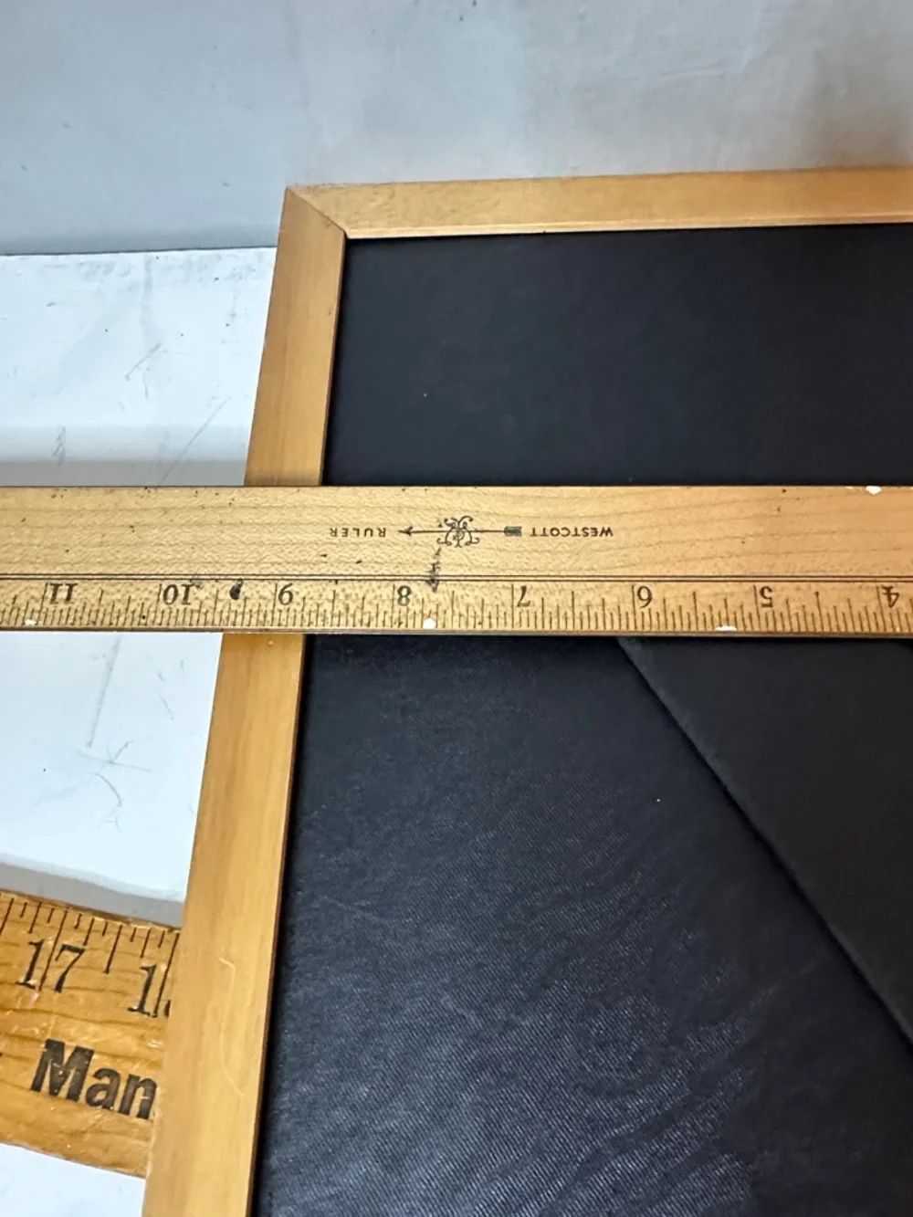 VINTAGE WOOD BORDERED PICTURE FRAME UNIQUE FITS 8X10